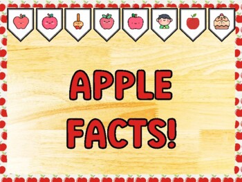 APPLE FACTS! Apple Bulletin Board Kit