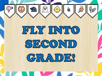Birds Bulletin Board Kit & Door Décor, FLY INTO SECOND GRADE!