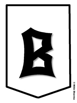 BOO! CAN YOU GUESS WHO? Halloween Bulletin Board Letters, Halloween Banner