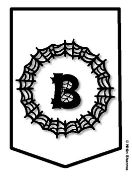 BOOKS ARE REAL TREATS! Halloween Bulletin Board Letters, Halloween Banner