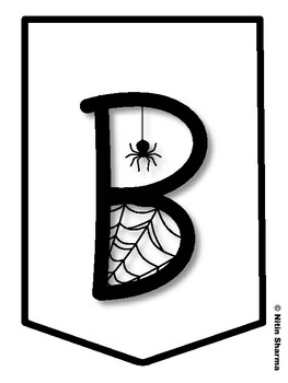 BOOKS ARE REAL TREATS! Halloween Bulletin Board Letters, Halloween Banner