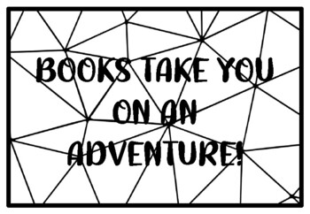 BOOKS TAKE YOU ON AN ADVENTURE! Summer Holidays Activity, Summer Holidays Col