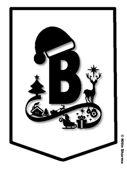 BUNDLE UP AND STAY HEALTHY! Christmas Bulletin Board Letters, Christmas Ban