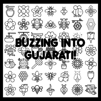 BUZZING INTO GUJARATI! Bee Bulletin Board Activity 3x3 feet