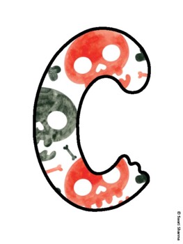 CAN'T BE AFRAID OF A GOOD BOO-K! Halloween Bulletin Board Letters
