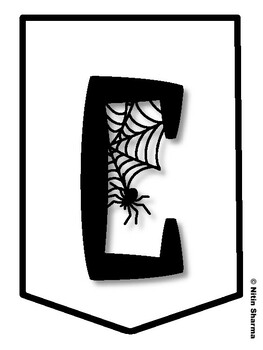 CAN'T BE AFRAID OF A GOOD BOO-K! Halloween Bulletin Board Letters, Hallowee