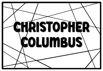 CHRISTOPHER COLUMBUS Coloring Pages, Columbus Day Bulletin Board Quote
