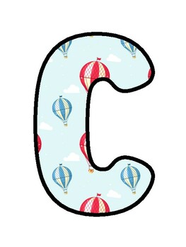 COME SOAR WITH US! Hot Air Balloon, Welcome Back To School Bulletin Board