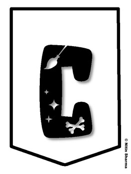CREEPIN' IT REAL! Halloween Bulletin Board Letters, Halloween Banner