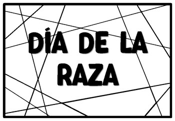 DÍA DE LA RAZA Coloring Pages, Columbus Day Bulletin Board Quote