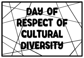 DAY OF RESPECT OF CULTURAL DIVERSITY Coloring Pages, Columbus Day Bulletin Bo
