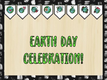 Earth Day Bulletin Board Kit & Door Décor, EARTH DAY CELEBRATION!