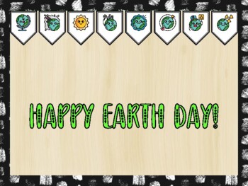 Earth Day Bulletin Board Kit & Door Décor, HAPPY EARTH DAY!
