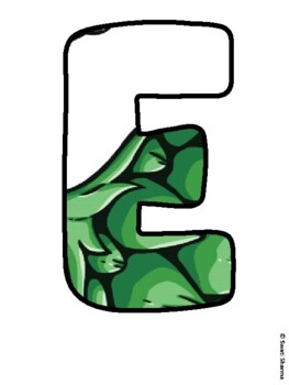 EAT RIGHT! Health and Nutrition Bulletin Board Letters