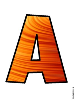 Fall, Autumn Bulletin Board Letters, Fall Hallway Display