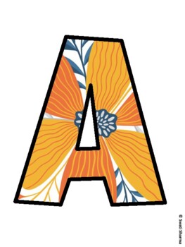 Fall, Autumn Bulletin Board Letters, Fall Hallway Display