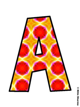 Fall Season Fall Bulletin Board Letters, Fall Hallway Display Letters, Fall A