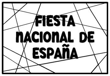 FIESTA NACIONAL DE ESPAÑA Coloring Pages, Columbus Day Bulletin Board Quote