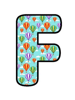 FLY BACK TO SCHOOL! Hot Air Balloon, Welcome Back To School Bulletin Board