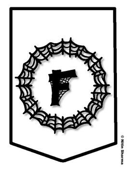 FRANK-LY FOURTH GRADE RULES! Halloween Bulletin Board Letters, Halloween Ba