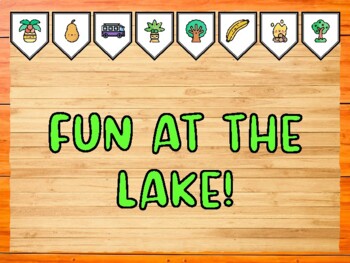 FUN AT THE LAKE! Camping Bulletin Board Kit