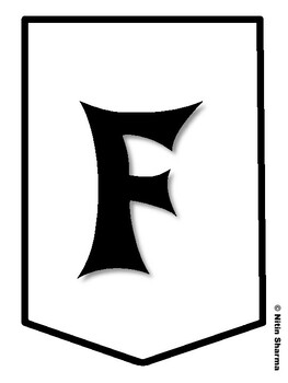 FUNNY BONES! Halloween Bulletin Board Letters, Halloween Banner