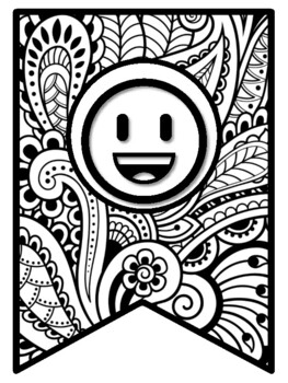 GET READY FOR A COLORFUL YEAR! New Year Banner, Coloring Pages
