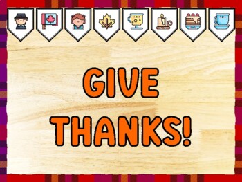 GIVE THANKS! Thanksgiving Bulletin Board Kit & Door Décor