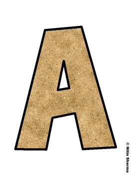 Gold And Silver Fall Bulletin Board Letters, Fall Hallway Display Letters, Fa