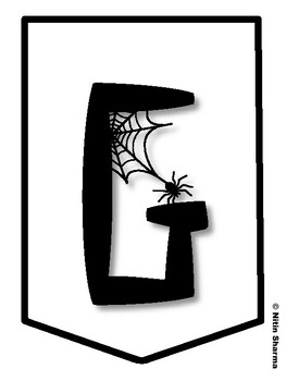 GRAB A HOWLING GOOD READ! Halloween Bulletin Board Letters, Halloween Banner