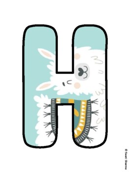 HAPPY GRADUATION DAY! Alpaca, Llama Bulletin Board Letters