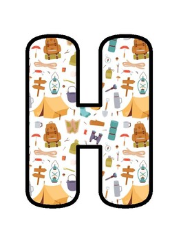 HAPPY HOP-PY CAMPERS HERE! Camping, Summer Holidays Bulletin Board Decor