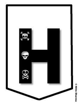 HELLO HALLOWEEN! Halloween Bulletin Board Letters, Halloween Banner
