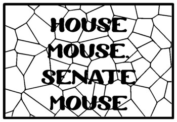 HOUSE MOUSE, SENATE MOUSE, Grade 2 Literature Activity, Grade 2 Literature Co