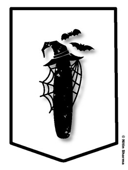 I PUT A SPELL ON YOU! Halloween Bulletin Board Letters, Halloween Banner
