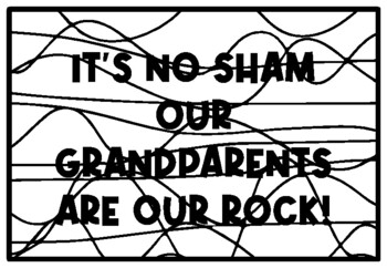 IT'S NO SHAM OUR GRANDPARENTS ARE OUR ROCK! St. Patrick’s Day Activity