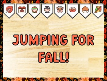JUMPING FOR FALL! Fall Bulletin Board Kit & Door Décor, Fall Classroom Décor