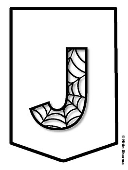 JUMPING JACK-O-LANTERNS! Halloween Bulletin Board Letters, Halloween Banner