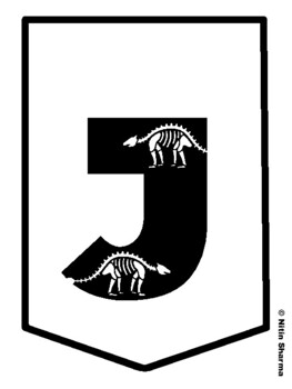 JURASSIC PARK PROJECT Dinosaurs Bulletin Board Letters
