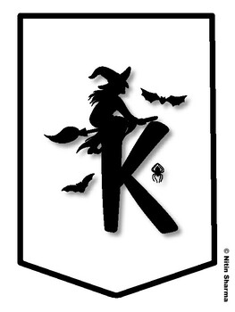 KINDERGARTEN IS SPOOK-TACULAR! Halloween Bulletin Board Letters, Halloween