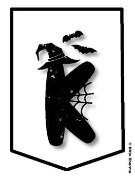 KINDERGARTEN IS SPOOK-TACULAR! Halloween Bulletin Board Letters, Halloween