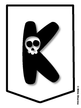 KINDERGARTEN IS SPOOK-TACULAR! Halloween Bulletin Board Letters, Halloween