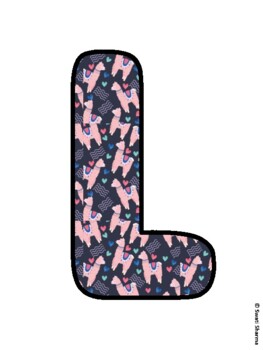 LLAMA TELL YOU ABOUT MY NEW FRIEND! Alpaca, Llama Bulletin Board Letters