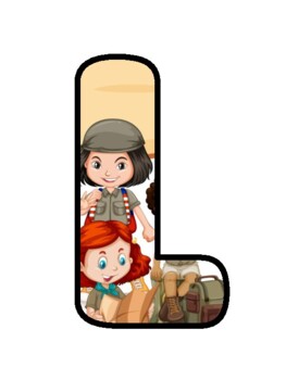 LOOK UP! REACH OUT! GO FAR! Camping, Welcome Back To School Bulletin Board