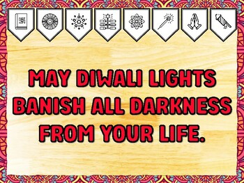 MAY DIWALI LIGHTS BANISH ALL DARKNESS FROM YOUR LIFE. Diwali Printable Bullet