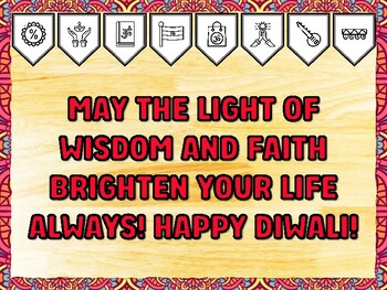 MAY THE LIGHT OF WISDOM AND FAITH BRIGHTEN YOUR LIFE ALWAYS! HAPPY DIWALI! Di