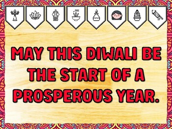 MAY THIS DIWALI BE THE START OF A PROSPEROUS YEAR. Diwali Printable Bulletin