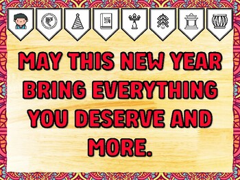 MAY THIS NEW YEAR BRING EVERYTHING YOU DESERVE AND MORE. Diwali Printable Bul