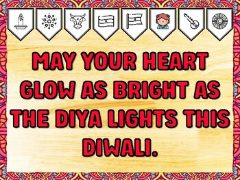 MAY YOUR HEART GLOW AS BRIGHT AS THE DIYA LIGHTS THIS DIWALI. Diwali Printabl