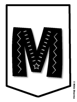 MERRY AND BRIGHT! Christmas Bulletin Board Letters